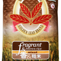 Golden Leaf Brand Fragrant Mixed Brown Rice 5kg