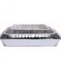 LACY'S ALUMINIUM TRAY & PLASTIC LID