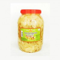 3A - PICKLED SWEET & SOUR GINGER SLICES (酸甜姜片) 2KG