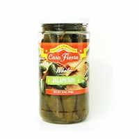 CASA FIESTA  - PICKLED JALAPENO PEPPER WHOLE (墨西哥青辣椒) 340G