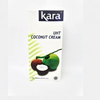 KARA - MILK COCONUT CREAM UHT/SANTAN (家乐牌椰浆) 1 LTR