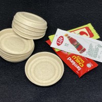 30ml NATURAL SUGARCANE BASE SAUCE CONTAINER LID (1,000 PCS/ CARTON)